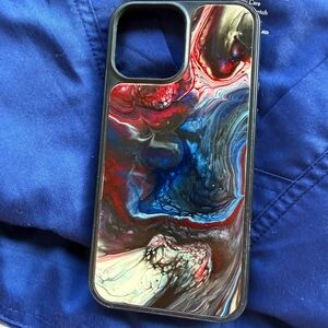 Carved One of a Kind Max IPhone Case - Abstract Multicolor Phone Case